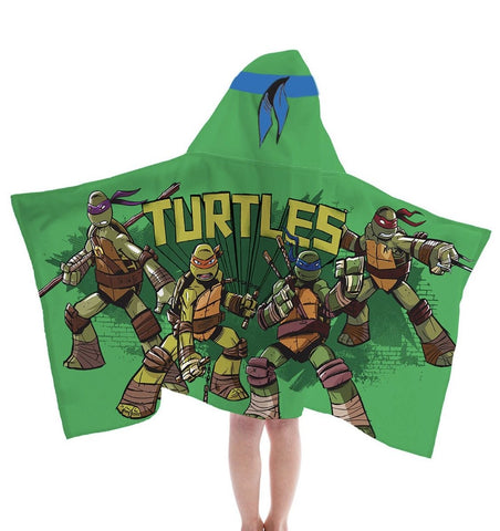 Ninja Turtles Hooded Towel