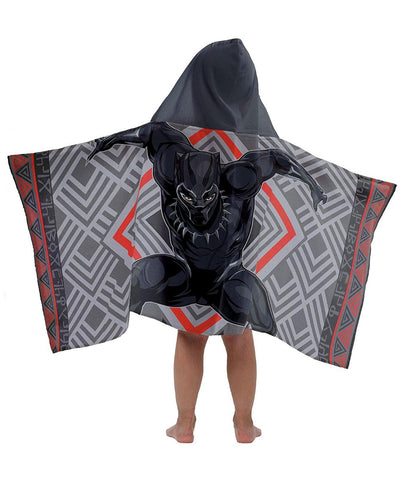 Black Panther Hooded Towel